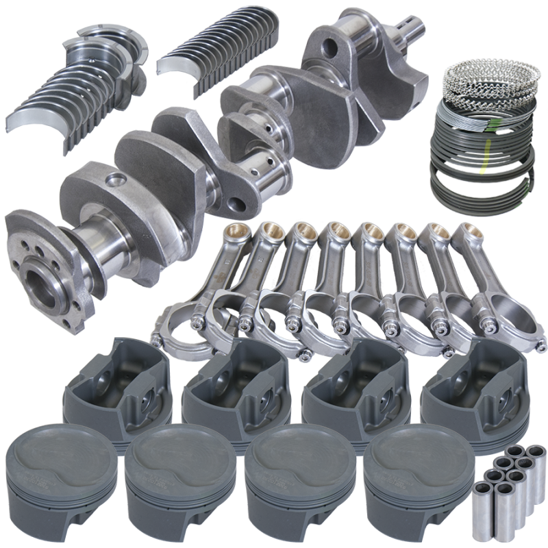 Eagle Chevy LT1350 1Pc 3.750in Crank 5.700in I-Beam Rods -16cc 4.030in Pistons Rotating Assembly