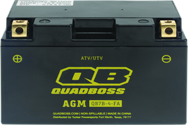QuadBoss Maintenance-Free AGM Battery QB7B-4-FA