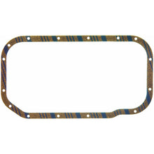 Load image into Gallery viewer, Fel-Pro Plymouth Colt OS 30655 C Engine Oil Pan Gasket Set Blue Stripe cork-rubber