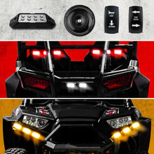 Load image into Gallery viewer, XK Glow ATV UTV Standard DOT Street Legal Conversion Signal/Horn Kit  - 2 White 2 Red 2 Amber Pods