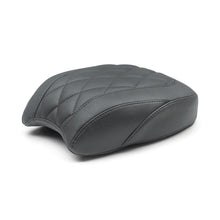 Load image into Gallery viewer, Mustang 18-21 Harley Softail Slim Wide Tripper Passenger Seat Diamond Stitch - Black