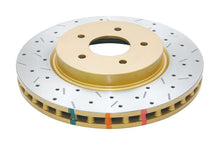 Load image into Gallery viewer, DBA 8/98+ Nissan Skyline R34 GTT Front Crossdrilled Slotted 4000 Series Rotor