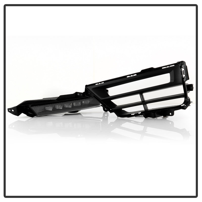 Spyder 20-22 Honda CRV Hybrid OEM Full LED Fog Lights w/Switch - Clear (FL-HCRV20-HY-LED-C)