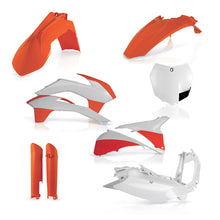 Load image into Gallery viewer, Acerbis 13-14 KTM SX/SX-F/XC/XC-F 125-450 Full Plastic Kit - Orange/White