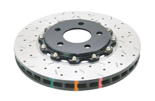 Load image into Gallery viewer, DBA 05-10 Ford Mustang GT / 11-13 V6 Front Drilled &amp; Slotted 5000 Series 2 Piece Rotor w/ Black Hat