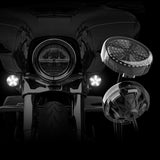 XK Glow Pro Series MotoTurnz - 1157 Flat Style Front