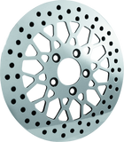Bikers Choice 84-17 Big Twin/XL Front 11.5in Mesh Brake Rotor (Exc 08-17 Touring 06-17 Dyna)