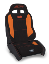 Load image into Gallery viewer, PRP EnduroCrawl Reclining Suspension Seat - Black/Orange Tweed - Passenger