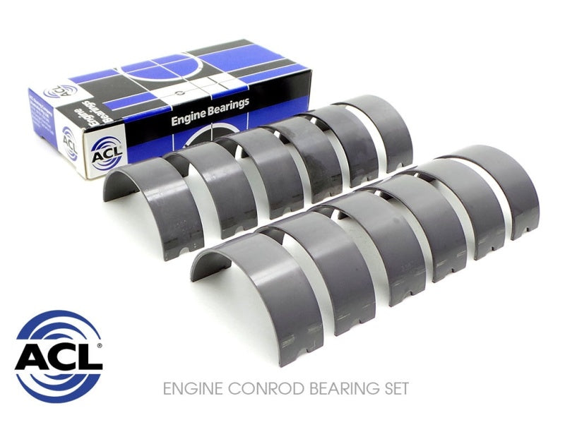 ACL 4M960P + .040 O/W FLANGE Engine Crankshaft Main Bearing Set