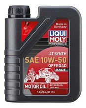 Load image into Gallery viewer, LIQUI MOLY 1L Motorbike 4T Synth SAE 10W50 Offroad Race