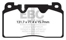 EBC S7 Brake Pad and Rotor Kit