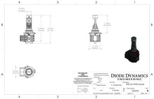 Load image into Gallery viewer, Diode Dynamics 9006/9012 Yellow SL2 LED Bulb (one)