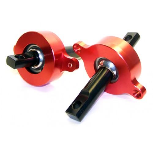 BLOX Racing Rear Trailing Arm Bushing Kit Red  - 88-00 Honda Civic / 90-01 Acura Integra - GTR Auto