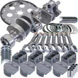 Eagle Chevy LT1350 1Pc 3.750in Crank 6.000in I-Beam 4.060in Pistons 168 Tooth FP Balanced Assembly