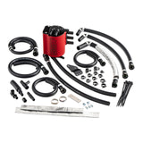 IAG Air Oil Separator AOS For 08-14 WRX, 08-20 STI, 05-09 LGT, 09-13 FXT - Red