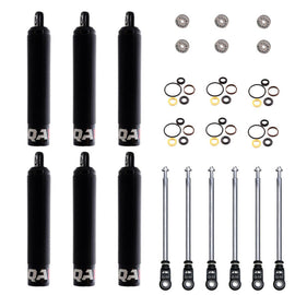 QA1 24.30 Eye-B/Eye-B V-None Dry LD Piston Shock Large Aluminum Coilover 15.38 - 6 Pack