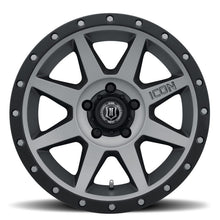 Load image into Gallery viewer, ICON Rebound 17x8.5 5x4.5 0mm Offset 4.75in BS 71.5mm Bore Titanium Wheel