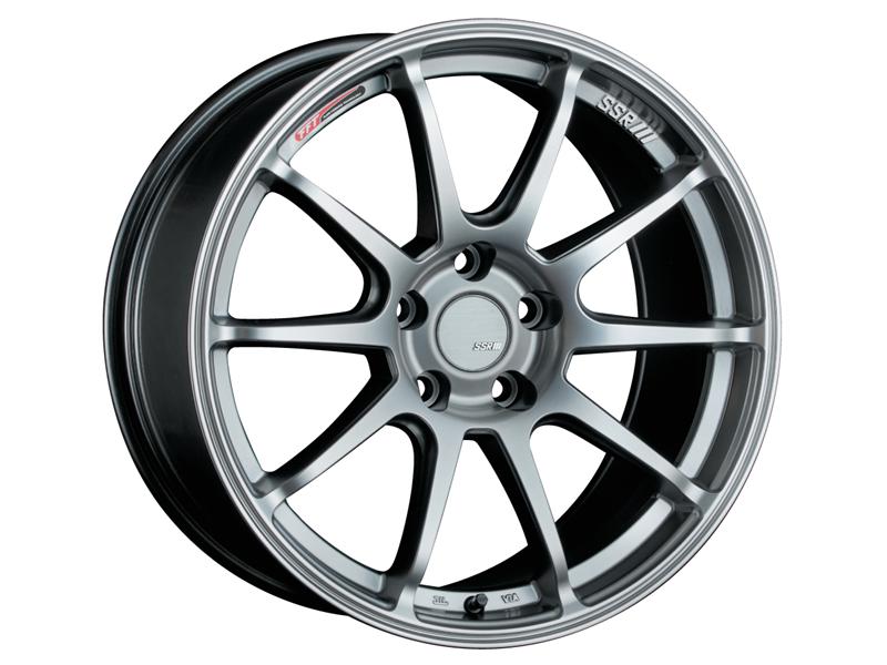 SSR GTV02 18x7.5 5x114.3 43mm Offset Flat Black Wheel