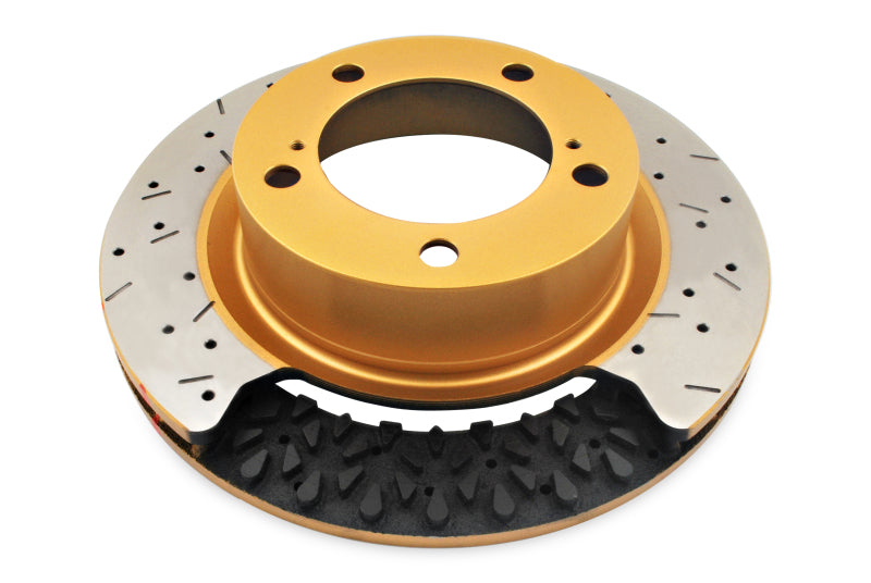 DBA 90-00 Mitsubishi Montero Front Street Series Drilled & Slotted Rotor