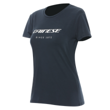 Load image into Gallery viewer, Dainese Essence Wordmark T-Shirt Womens Carbonio - XS
