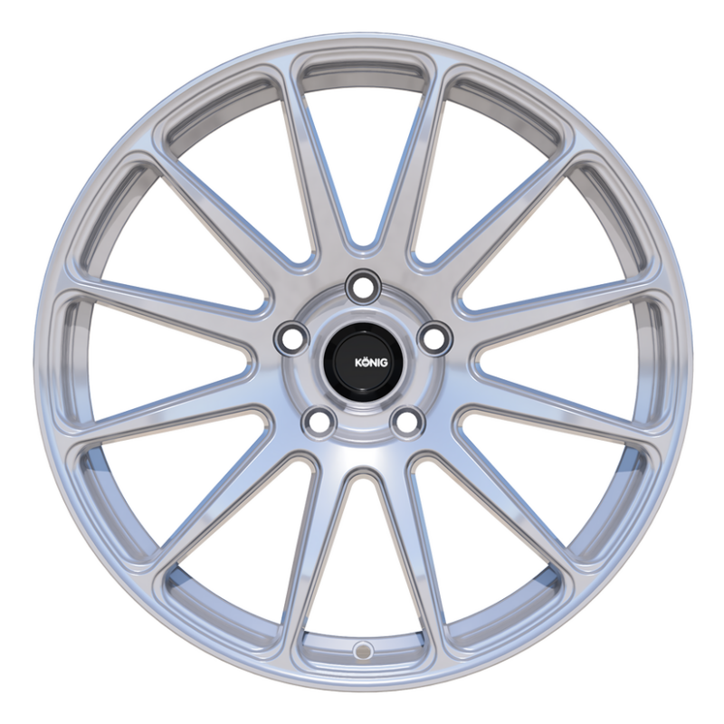 Konig Aeris 17x8 5x108 ET42 Steel Silver Wheel