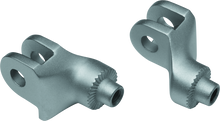 Load image into Gallery viewer, Kuryakyn Splined Front Peg Adapter Triimph Bonneville Silver