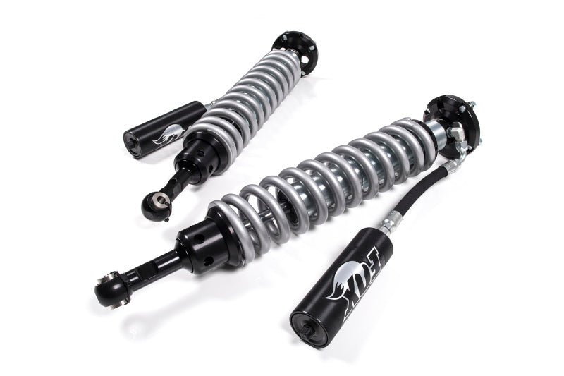 Fox 14+ Ford F-150 4WD 2.5 Factory Series 5.6in R/R Front Coilover Set / 4in Lift