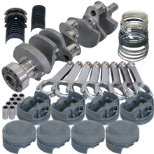 Load image into Gallery viewer, Eagle Chevy 502 4.250in Crank 6.385in H-Beam -3cc Flat Top 4.560in Pistons Rotating Assembly