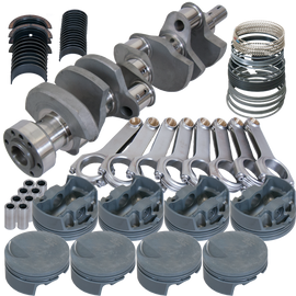 Eagle Chevy 502 4.250in Crank 6.385in H-Beam -3cc Flat Top 4.600in Pistons Rotating Assembly