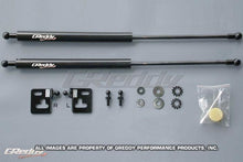 Load image into Gallery viewer, GReddy 05-07 Subaru WRX/STi  Engine Hood Lifter Kit (Designed for OEM weight hoods.)