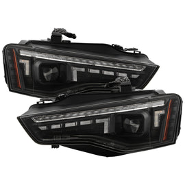 Spyder 13-17 Audi A5 HID Model Only High-Power Headlight - Black (PRO-YD-AA513HIDAP-SEQGR-BK)
