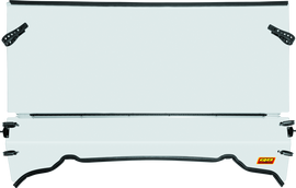 QuadBoss 00-08 Polaris Ranger 500 (02) Folding Windshield