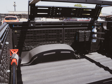 Load image into Gallery viewer, Cali Raised 14-21 Toyota Tundra Side Bed Molle System - Passenger