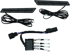 Kuryakyn LED Saddlebag Hinge Accents Black