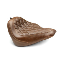 Load image into Gallery viewer, Mustang 18-21 Harley Street Bob Wide Tripper Solo Seat Diamond Stitch - Brown