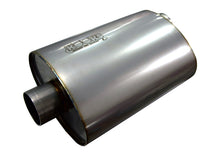 Load image into Gallery viewer, Kooks 2.5in. Oval Center/Offset Muffler 12in. Long Body Stainless Steel
