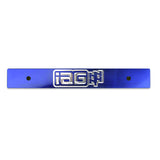 IAG Standard Mount Tag Delete for 2006-14 Subaru WRX and STI (Blue Finish).