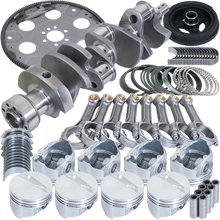 Load image into Gallery viewer, Eagle Chevy 350 1Pc 3.750in Crank 5.700in I-Beam Rods 4.030in Pistons 153 Tooth FP Balanced Assembly