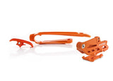 Acerbis 17-23 KTM XC-W/ XCF-W/ EXC/EXC-F Chain Guide/Slider Kit - Orange
