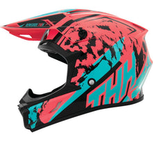 Load image into Gallery viewer, THH Helmets T710XR Renegade Coral/Bue Youth - Large