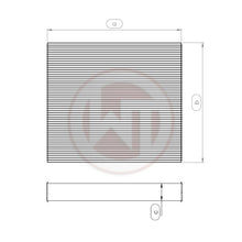 Load image into Gallery viewer, Wagner Tuning Universal Radiator Core - 264 x 240 x 96 (mm)