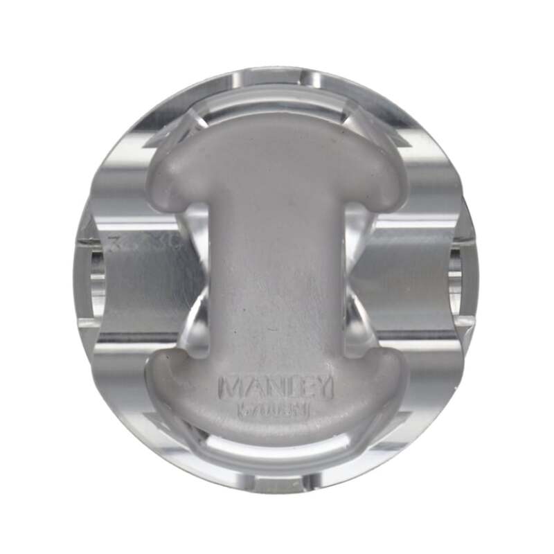 Manley Nissan SR20DE Piston Set - 86.25mm Bore 1.260in CH, -12.00 CC