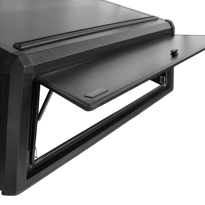 Westin EXP Truck Cap COMPLETE KIT A + BS (19-25 RAM 1500 5.7ft. Bed Excl. Classic) - Black