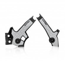 Load image into Gallery viewer, Acerbis 96+ Suzuki DR650 Frame Guards- X-Grip - Black/Gray