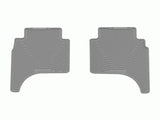 WeatherTech 22-23 Hyundai Santa Cruz Rear All-Weather Floor Mats - Grey