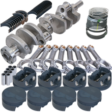 Load image into Gallery viewer, Eagle Ford 302 TW Heads 3.400in Crank 5.400in I-Beam Rods -6cc 4.040in Pistons Rotating Assembly