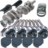 Eagle Ford 302 TW Heads 3.400in Crank 5.400in I-Beam Rods -6cc 4.040in Pistons Rotating Assembly