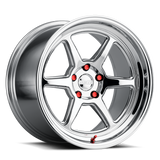 Kansei K14X Roku 18x8.5in / 5x114.3 BP / 35mm Offset / 73.1mm  Bore - Chrome