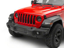 Load image into Gallery viewer, Raxiom 18-23 Jeep Wrangler JL Axial Series 9-In LED Angel Eye Headlights- Blk Housing (Clear Lens)