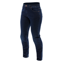 Load image into Gallery viewer, Dainese 5-Pocket Denim Slim Curvy Womens - Short Version Pants Deep Blue Size - 60
